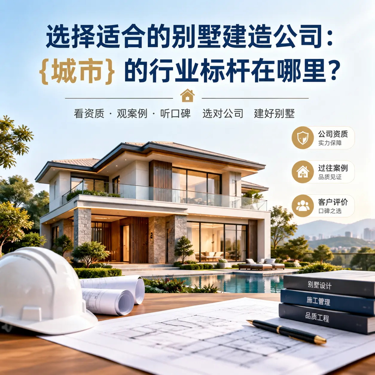 选择适合的别墅建造公司： 罗甸 的行业标杆在哪里？