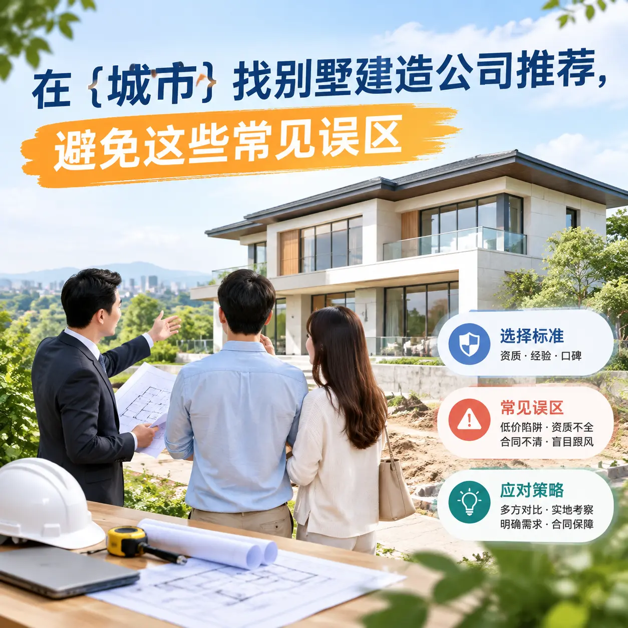 在 罗甸 找别墅建造公司推荐，避免这些常见误区