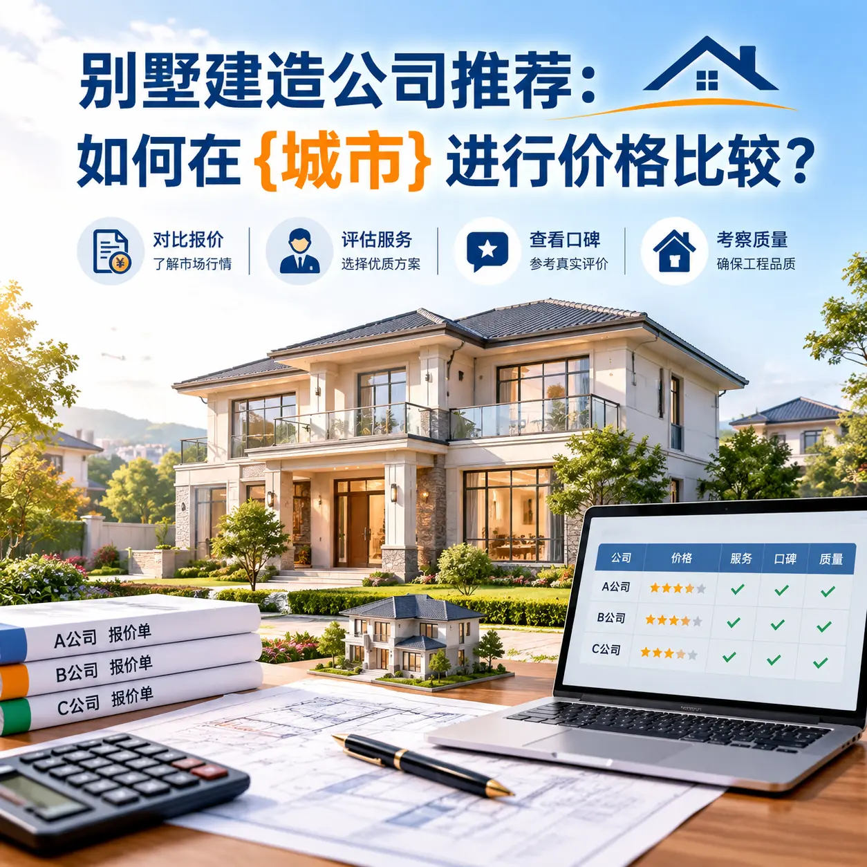 别墅建造公司推荐:如何在 罗甸 进行价格比较?