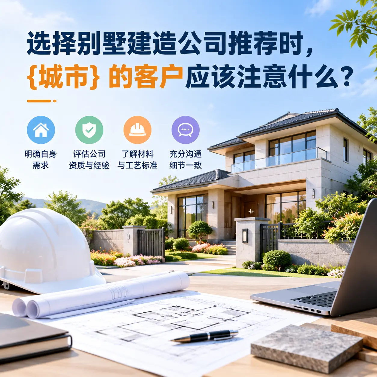 选择别墅建造公司推荐时,罗甸 的客户应该注意什么?