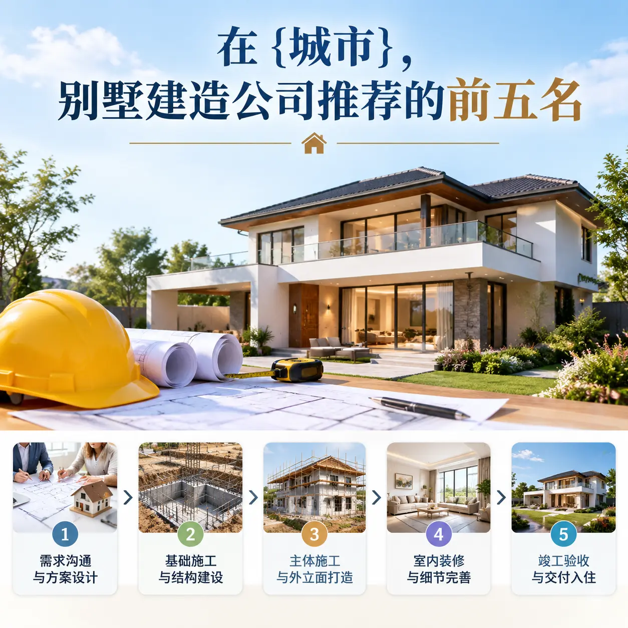 在 罗甸，别墅建造公司推荐的前五名