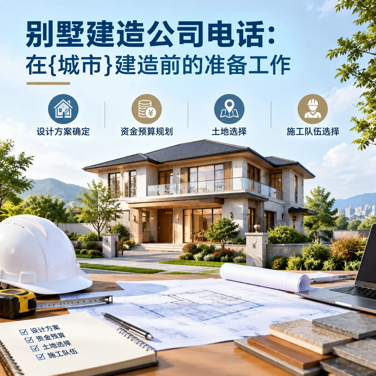 别墅建造公司电话:在罗甸建造前的准备工作