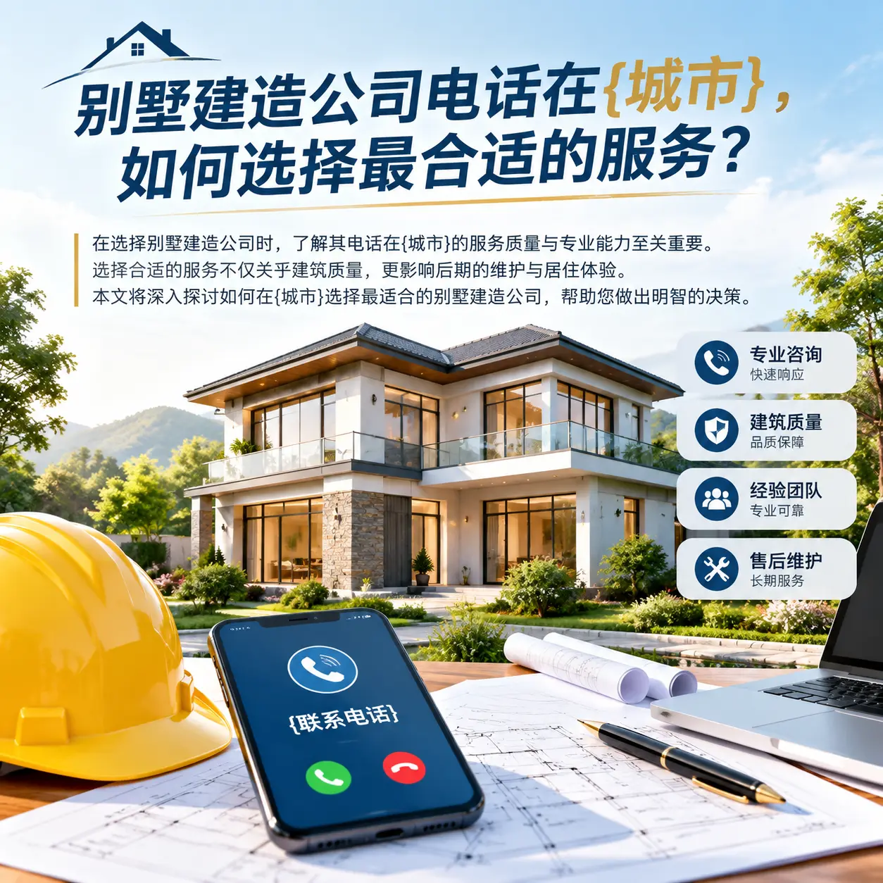 别墅建造公司电话在罗甸,如何选择最合适的服务?