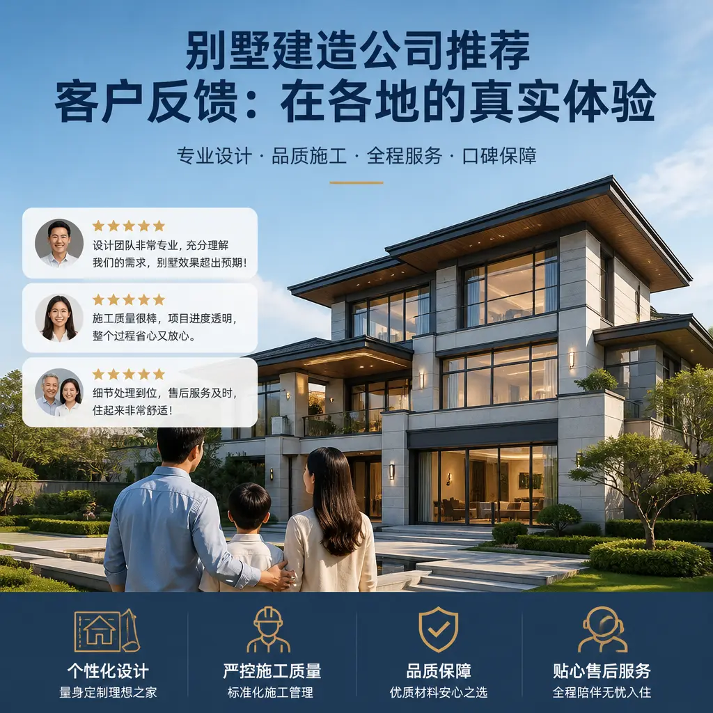 别墅建造公司推荐的客户反馈:在 罗甸 的真实体验