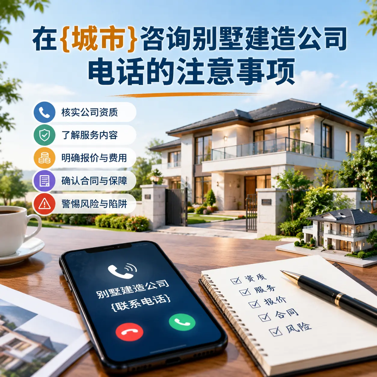 在罗甸咨询别墅建造公司电话的注意事项