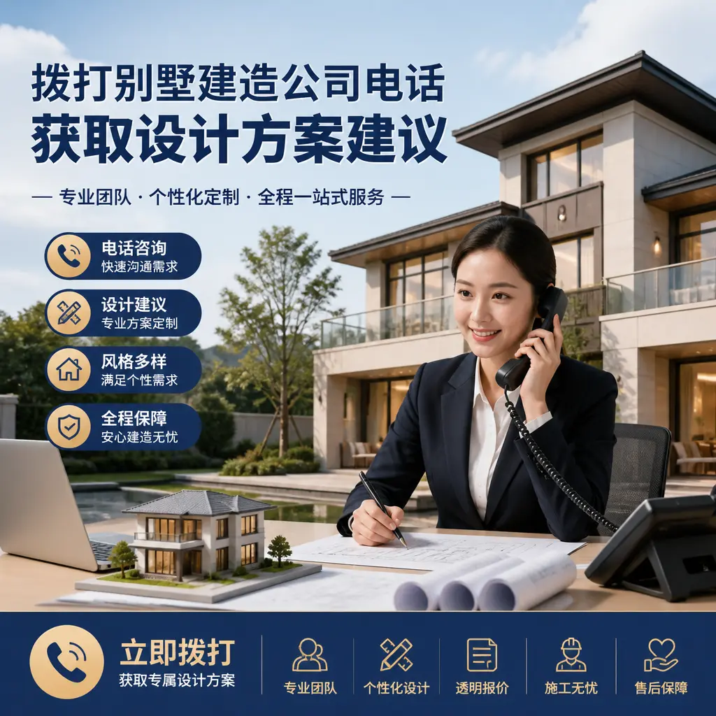 拨打罗甸别墅建造公司电话，获取设计方案建议