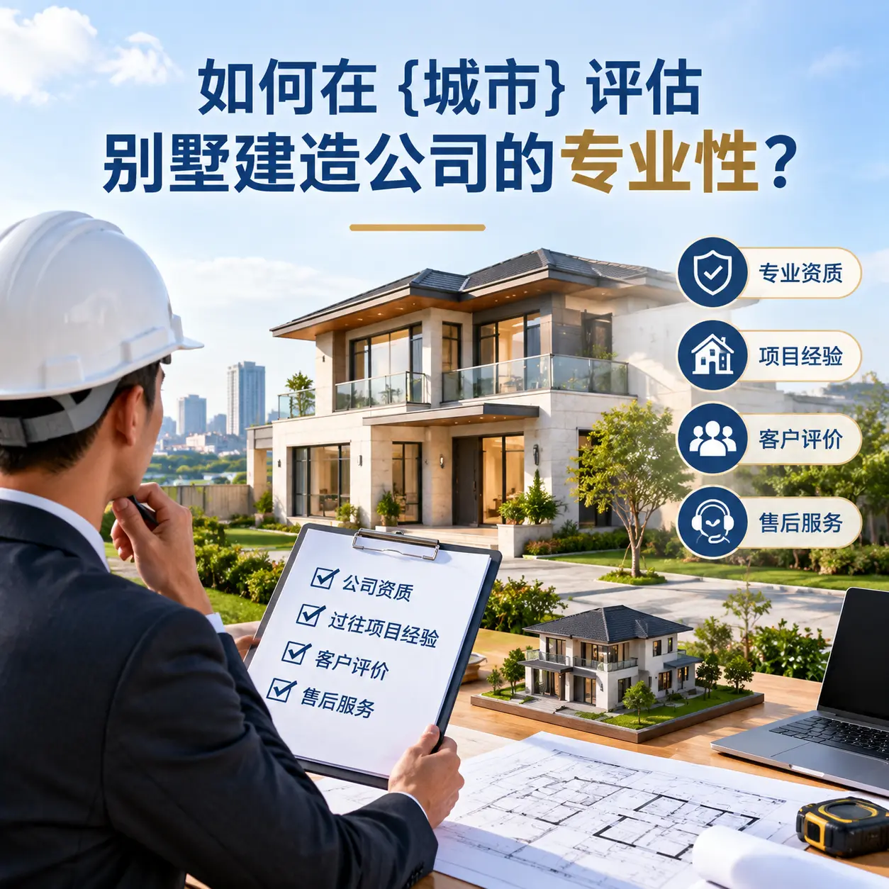 如何在 罗甸 评估别墅建造公司的专业性？