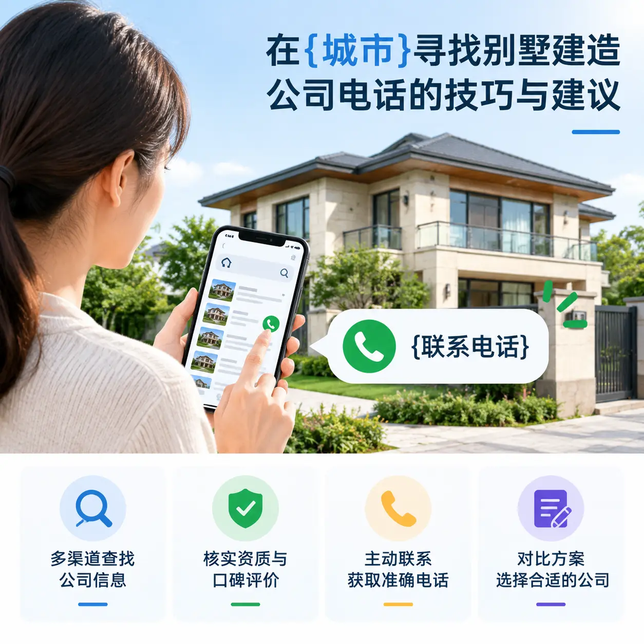 在罗甸寻找别墅建造公司电话的技巧与建议